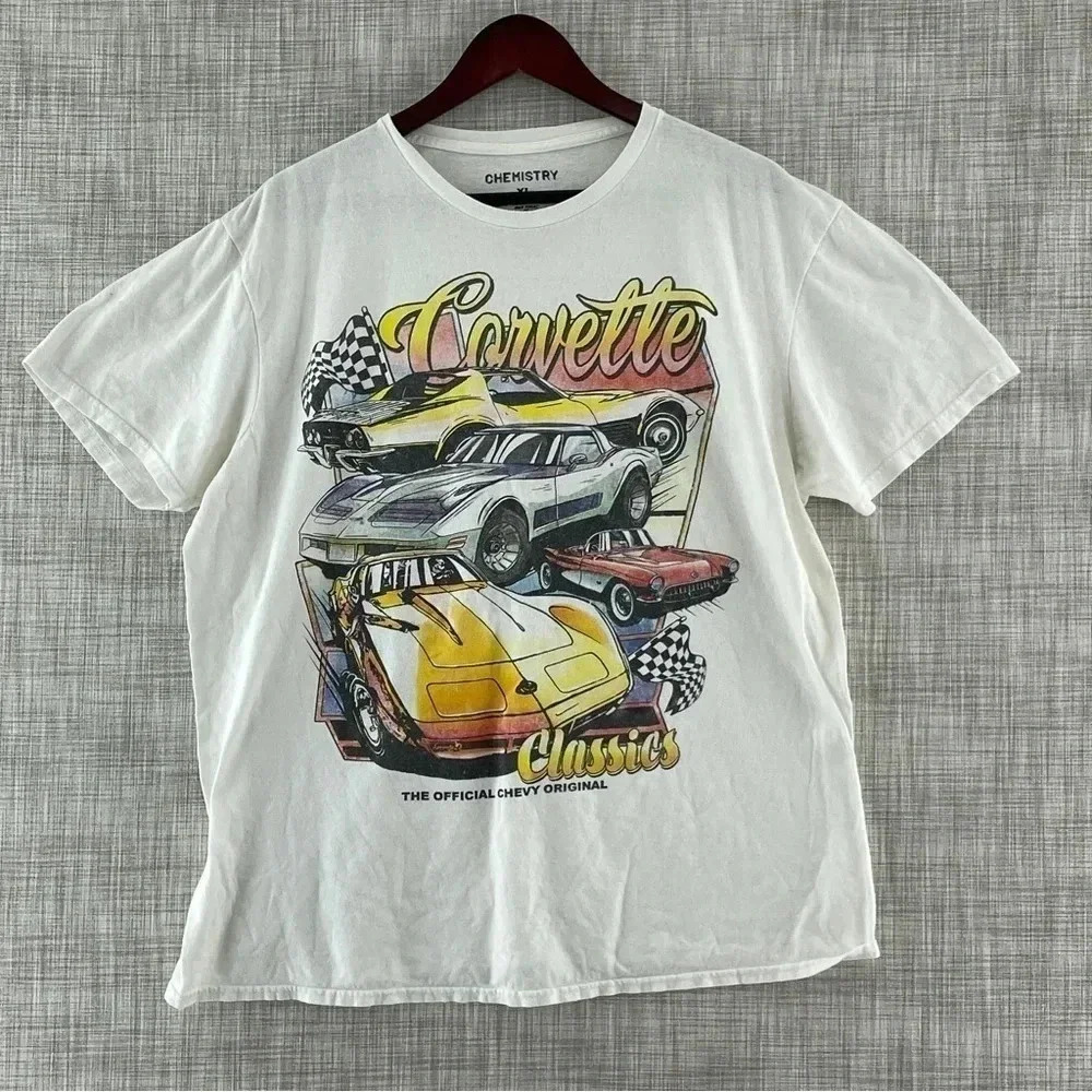 Chemistry Corvette Graphic T-shirt Men's XL  8991/b